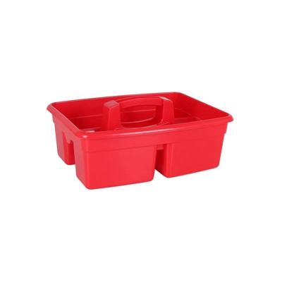 Cestino Multiuso Plastica Rosso - CLICCANDOSHOP