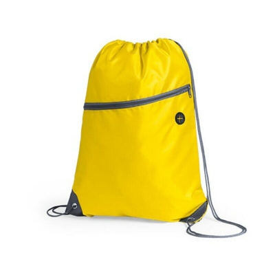 Cliccandoshop - Zaino a Sacca con Uscita per Auricolari 144780 Giallo