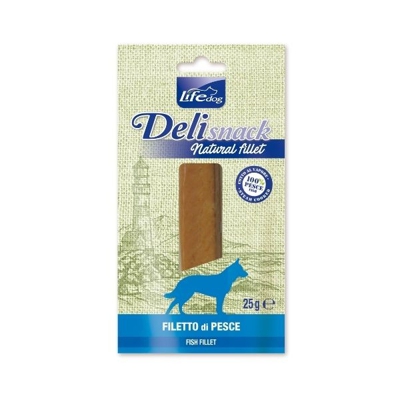 Lifedog Filetti Bolliti Snack Cane 25 gr: Anatra