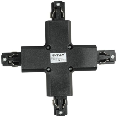 Connettore a X nero a 4 poli Vtac 3526 - V-TAC