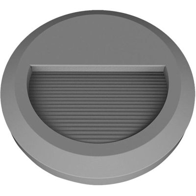 Lampada Applique LED SMD Parete Segnapasso 2W 60LM 55° tondo IP65 VT-1142 G – SKU 1318 Bianco Naturale 4000K - V-tac