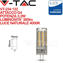 Faretto LED Chip Samsung G4 3,2W 4000K - V-tac precio