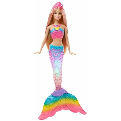Mattel DHC40 Barbie - Barbie Sirena Magico Arcobaleno