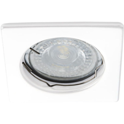 faretto incasso alor 1 luce 60 mm CE IP20 bianco fisso lamiera di acciaio quadrato kan 26726 - KANLUX en oferta