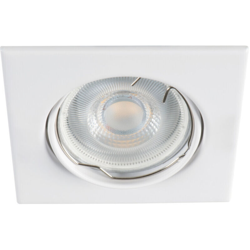 Portafaretto incasso orientabile 30° GU10-GU5.3 max 35W quadrato Kanlux ALOR DTL-W Cod.26731 - Bianco precio