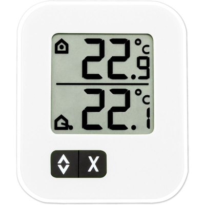 30.1043.02 Termometro digitale, bianco - TFA