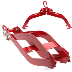 Pinza da legna e tronchi Pinza per caricare il legname Verricello forestale - WILTEC precio