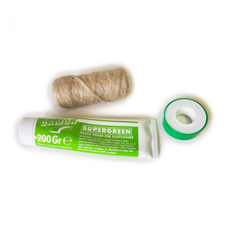 Kit supergreen pasta verde più matassina canapa e nastro ptfe - CAMON características