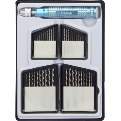 HSS250 HSS Kit punte a spirale da metallo DIN 338 Alberino cilindrico 1 pz. - Donau Elektronik