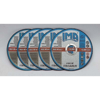 Minidisco Ferro Cf.5Pz Piano D.115X1,6X22 - Ima