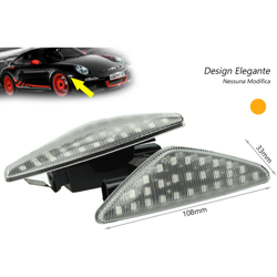 Carall - LEDLUX LN3237 Kit Freccia Laterale a Led Side Marker Dinamica Lente Trasparente BMW E70 X5 E71 X6 F25 X3 OEM 63-13-7-171-008 precio