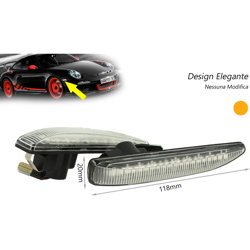 Carall - LEDLUX LN3239 Kit Freccia Laterale a Led Side Marker Dinamica Lente Trasparente BMW Serie 7 E65 E66 E67 2001-2008 OEM 63137164757 características