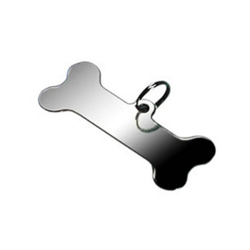 Medagliette a forma di osso da incidere - PETINGROS en oferta