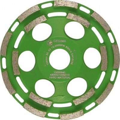 Plateau Diamante Ce 73 125 Millimetri, 30X7X6,5Mm - Cedima