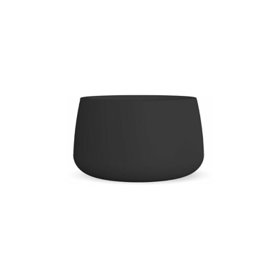 Vaso tondo de colore CAMELIA 60 OPAQUE NERO - Moovere