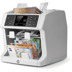 Contatore, validatore e smistatore di banconote Safescan 2985-sx con touch screen e tecnologia CIS a 1200 banconote al minuto en oferta