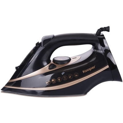 Kooper - FERRO DA STIRO A VAPORE 3000W CON PIASTRA IN NANO CERAMICA