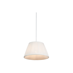 Lampada a sospensione Plisse - Retrò - Plastico,Tessuto - Crema - Tondo Max. 1 x Watt - Qazqa en oferta