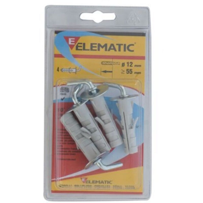 Itw Construction Products Italy - ELEMATIC BLISTER TASSELLI ENP/GM12 (PZ.4)*