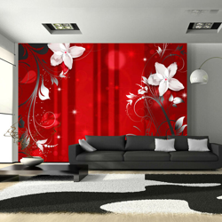 Artgeist - Fotomurale - Fioritura scarlatto 350x245 en oferta