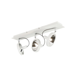 Faretto nox - Design - Acciaio - Bianco - Allungato Max. 3 x Watt - Qazqa precio