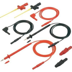 SKS Hirschmann MMS 2040 KIT puntali di sicurezza [Spina a banana 4 mm - Spina a banana 4 mm, Sonda] 1.00 m Nero, Rosso en oferta
