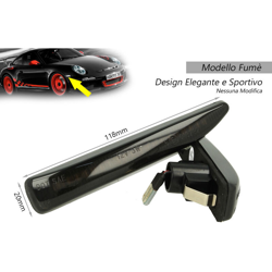 Carall - LEDLUX LN3240 Kit Freccia Laterale a Led Side Marker Dinamica Lente Fume BMW Serie 7 E65 E66 E67 2001-2008 OEM 63137164757 en oferta