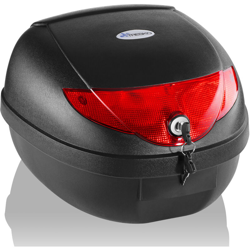 ® Bauletto per Scooter 24 lt Baule per casco, adatto per un casco, bauletto universale, ciclomotori, motocicletta, quad - Tresko en oferta