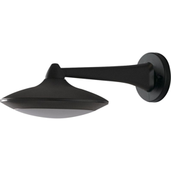 Lanterna Verso Basso Moderna Alluminio Nero Diffusore Policarbonato Led 12 Watt 4000 K Intec Lant-alyson/ap - GT LUCE en oferta