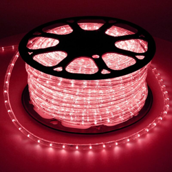 ECD Germany 50m 64W LED Tubo Flessibile Corda 36 LED/m CA 220-240V Rosso 4288 Lumen Luci Decorazione Interno Esterno precio