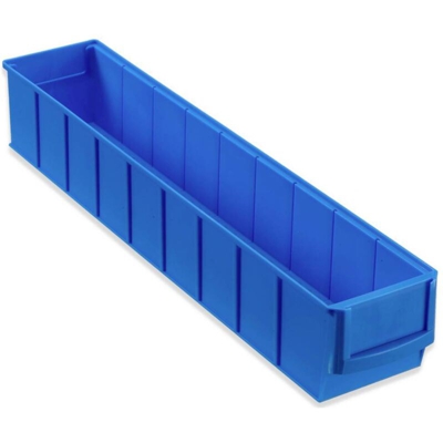 456560 Cassetta impilabile da magazzino (L x L x A) 91 x 500 x 81 mm Blu 1 pz. - Allit
