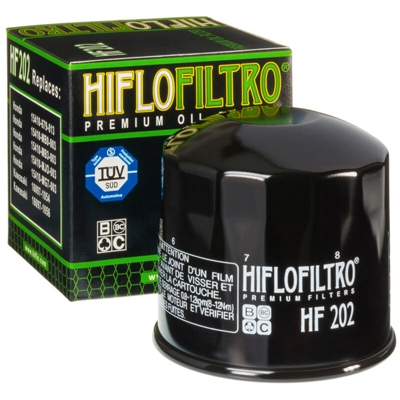 LEDLUX HE1720200 HF202 Filtro Olio Moto Honda VF 750 Magna Kawasaki GPZ S 400 VN Vulcan - Hiflo