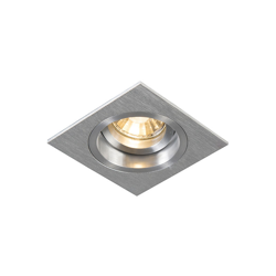 QAZQA Faretto da incasso chuck - Moderno - Acciaio - Alluminio - Quadrato Max. 1 x Watt en oferta