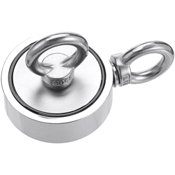 Magnete di recupero al neodimio 200KG 5mm Doppio magnete di ricerca per pesca magnetica - AUGIENB características