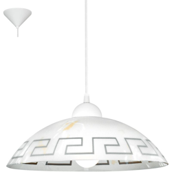 Eglo Italiana - Vetro Sospesione Vetro Serigrafato Giallo 100W E27 características