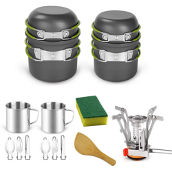 DS201-2 campo piede piatti portatili composizione pentolame - ASUPERMALL en oferta