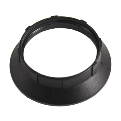 Ghiera E27 Nera - LAMPO LIGHTING TECHOLOGY