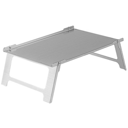 Grande griglia in acciaio base in legno pieghevole in acciaio - ASUPERMALL precio