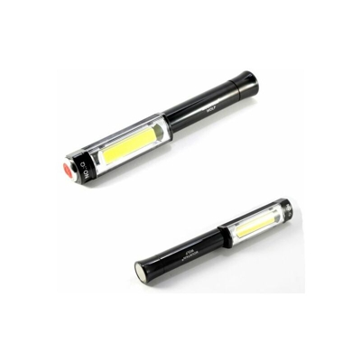 Torcia Led Calamita Da Lavoro Cob Lampada Portatile Emergenza A Led Strip Cob Q5 - TOPOLENASHOP