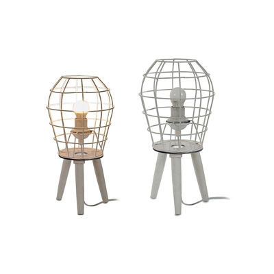 Gift Decor - Lampada da Terra Metallo Albă Metallo (21 x 40 x 21 cm)