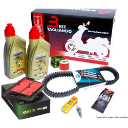 LEDLUX HK70023 Bergamaschi Kit Tagliando Completo Moto Yamaha XP T-Max 500 cc 2004-2007 características