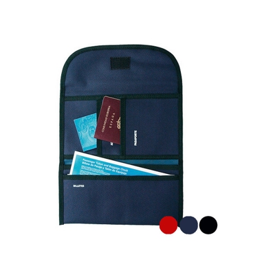 Cliccandoshop - Portadocumenti da Viaggio Poliestere 300d 148946 Nero