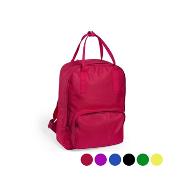 Cliccandoshop - Zaino con Manico Superiore e Scompartimenti 145400 Fucsia