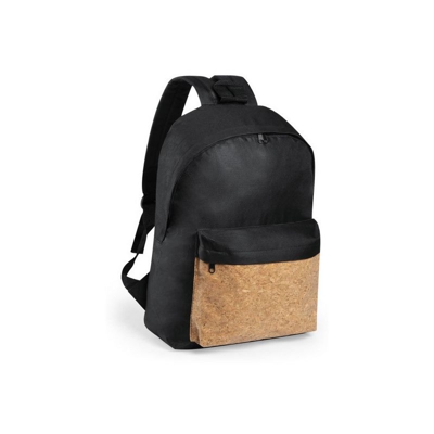 Cliccandoshop - Zaino 146339 (28 x 38 x 12 cm) Nero