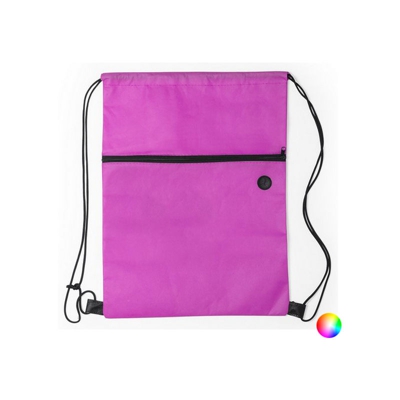 Cliccandoshop - Zaino a Sacca con Uscita per Auricolari 145254 Azzurro