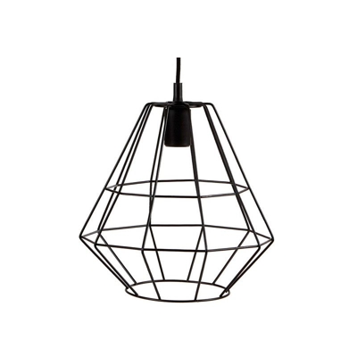 Lampadario Nero (30 x 30 x 30 cm) - GIFT DECOR