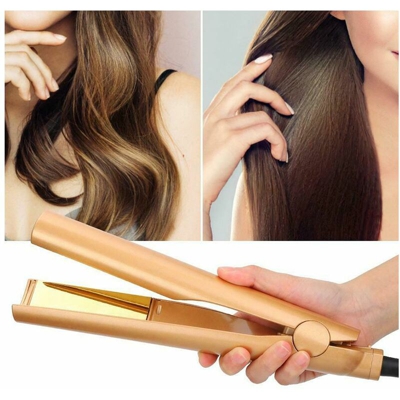 Piastra per capelli 2 in 1 arricciacapelli professionale 230 gradi ricci lisci - BS
