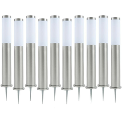 Biard - Foley Paletti Luminosi da Giardino con Piedistallo a Spillo Confezione da 10 en oferta