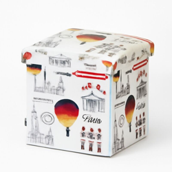 SoBuy Pouf, cubo, Baule, cesta della Biancheria, Germania, FSS41-K-DE características