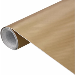 Pellicola per Auto Opaca 4D Oro 500x152 cm - VIDAXL características